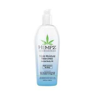 Hempz Triple Moisture Fresh Citrus Mulit-Purpose Herbal Body Oil - new / sealed